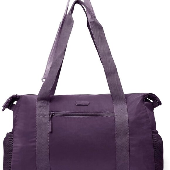 Unisex Tote Blackberry Polyester Packable Travel Everyday Carry - Picture 1 of 9